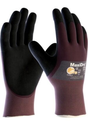 ATG MaxiDry® 56-425 Süper İnce Yağ ve Sıvı Geçirmez İş Eldiveni