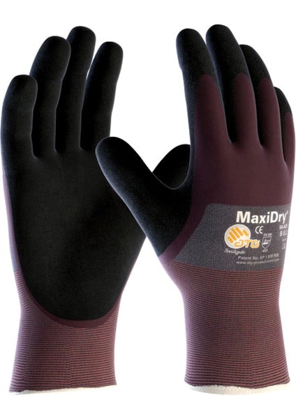 ATG MaxiDry® 56-425 Süper İnce Yağ ve Sıvı Geçirmez İş Eldiveni