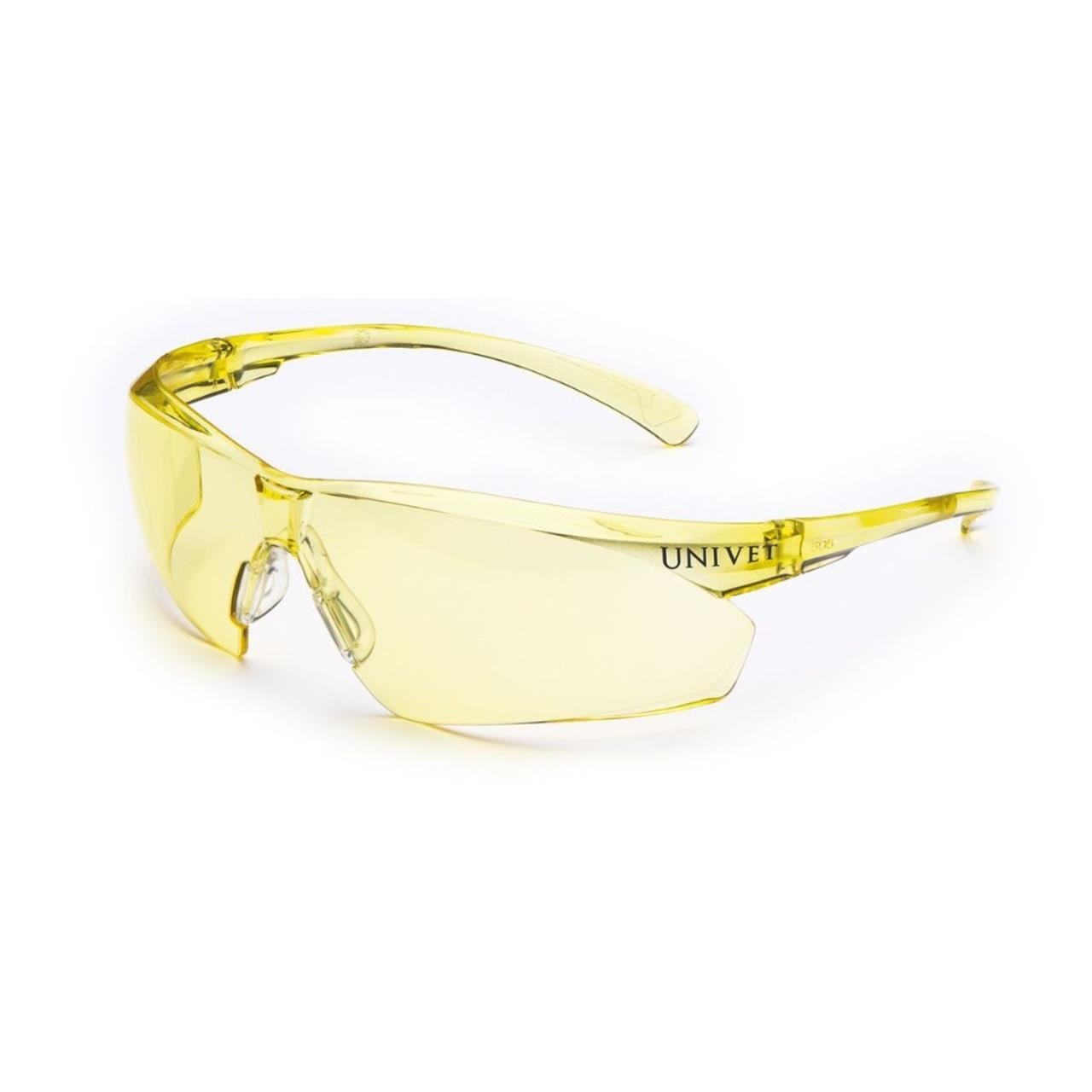 UNiVET 505U Yellow Frame İş Gözlüğü