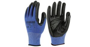 STARLİNE Mavi-Siyah Nitril İş Eldiveni