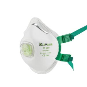 ZAGOR 5020 FFP2 NR D Ventilli Solunum Koruyucu Toz Maskesi