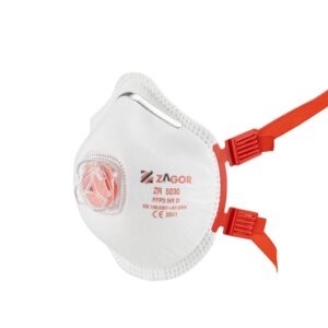 ZAGOR 5030 FFP3 NR D Ventilli Konik Toz Maskesi
