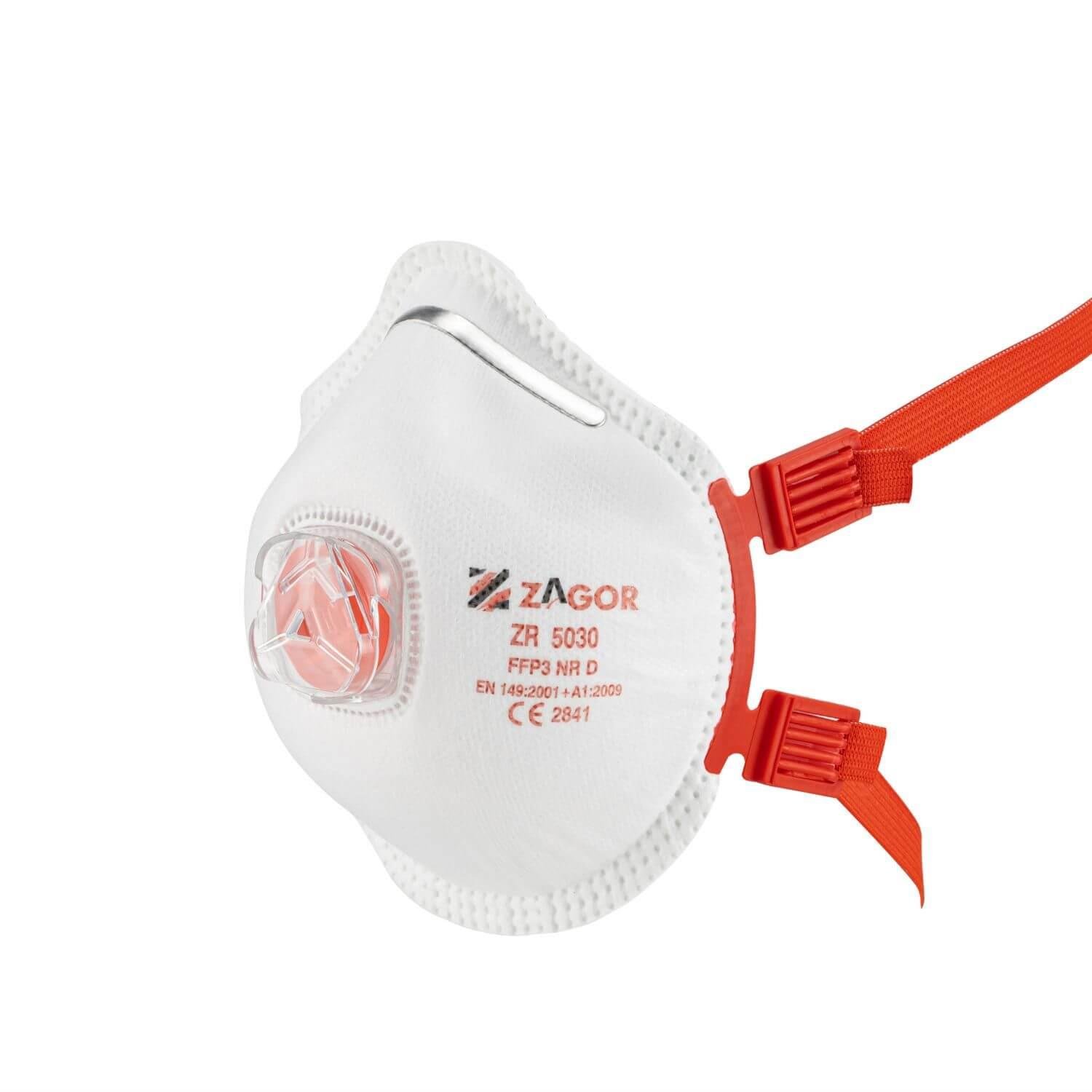 ZAGOR 5030 FFP3 NR D Ventilli Konik Toz Maskesi
