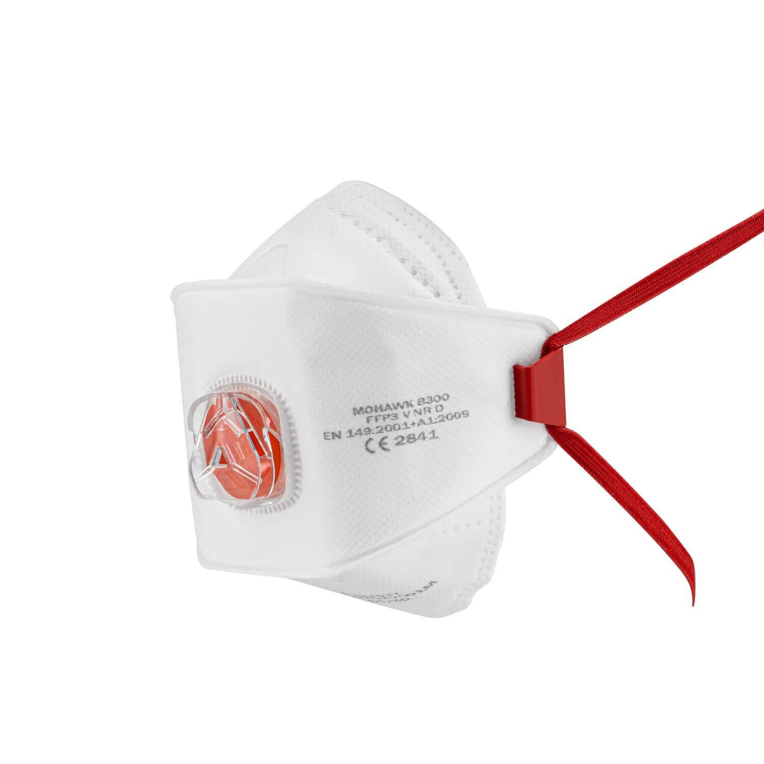 ZAGOR 8300 FFP3 NR D Katlanabilir Ventilli Toz Maskesi